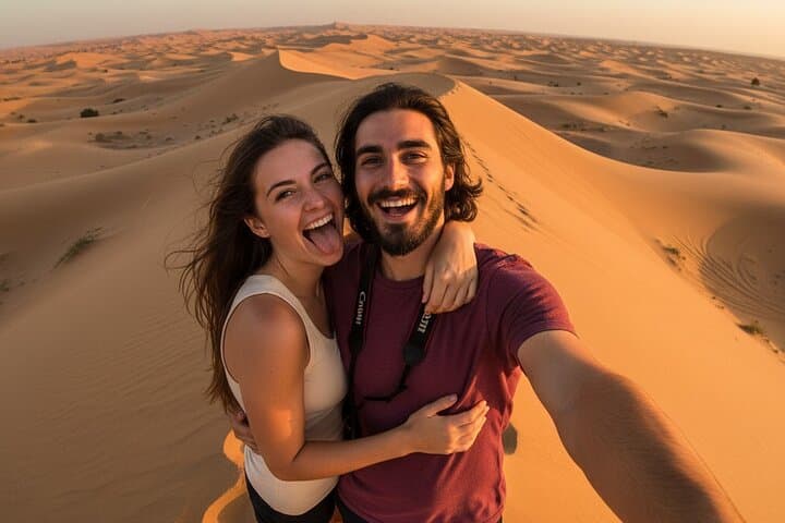 Dubai Red Dunes Desert Safari — Dune Bashing, Camel Ride & BBQ Under the Stars photo 2