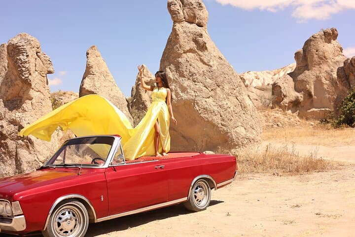 Classic Car Drives Through Cappadocia: Sunrise, Daytime & Sunset Tours photo 3
