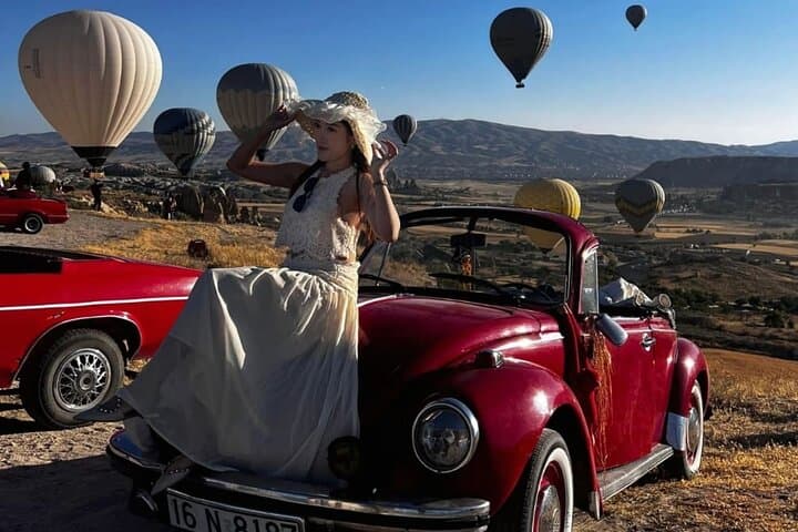 Classic Car Drives Through Cappadocia: Sunrise, Daytime & Sunset Tours photo 2