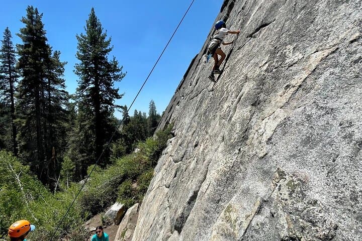 Beginner Rock Climbing Course in Bear Valley — Learn Outdoor Climbing in the Sierra photo 5