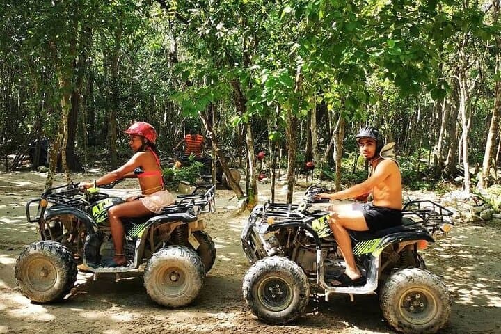 Jungle Adventure Near Cancun: ATVs, Cenote Swim & Ziplining