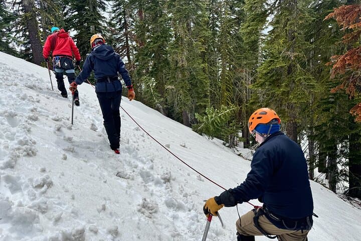 Ice Axe & Crampon Clinic on Mt. Shasta: Learn Snow Travel and Self-Arrest photo 3