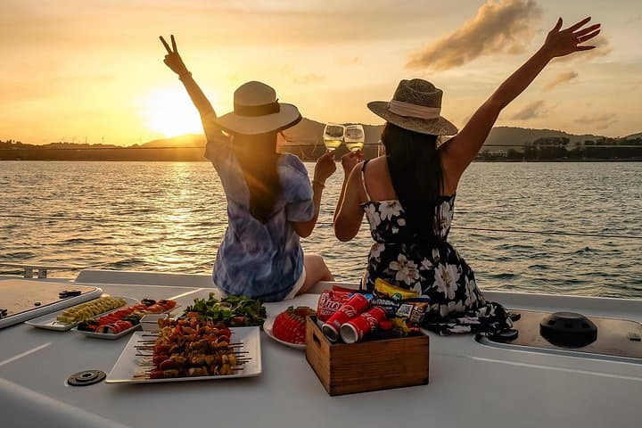 Phuket Sunset Boat Trip to Coral Beach Club & Promthep Cape photo 1