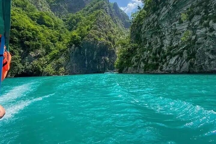 Komani Lake & Shala River Boat Tour from Shkodra — Full-Day Canyons, Swimming & Local Eats photo 2
