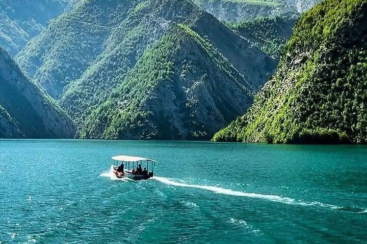 Komani Lake & Shala River Boat Tour from Shkodra — Full-Day Canyons, Swimming & Local Eats photo 3