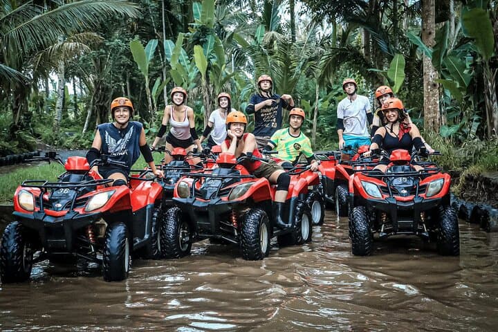 Ubud ATV Adventure: Jungle Trails, Rice Fields & Gorilla Cave Tunnel