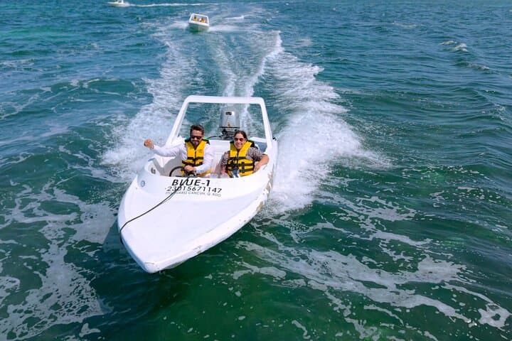 Drive-Your-Own Boat: Nichupté Lagoon & El Meco Snorkel Adventure, Cancun photo 2