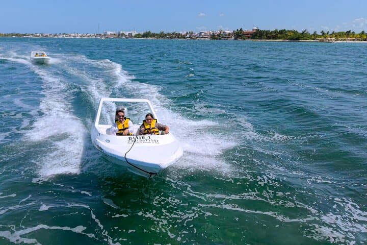 Drive-Your-Own Boat: Nichupté Lagoon & El Meco Snorkel Adventure, Cancun photo 3