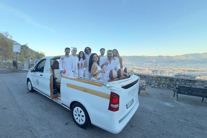 Palermo Winter Nights: Exclusive Open-Top CruiserCar City Tour