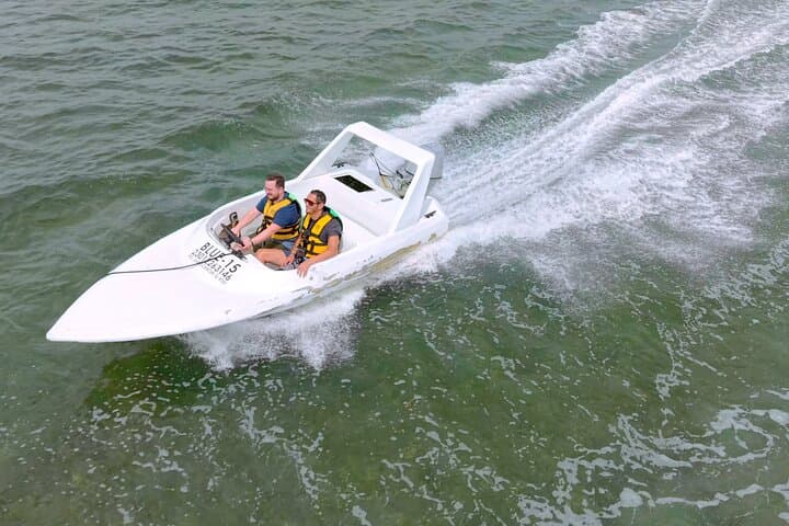 Captain Your Own Speedboat on Cancun's Nichupte Lagoon photo 2