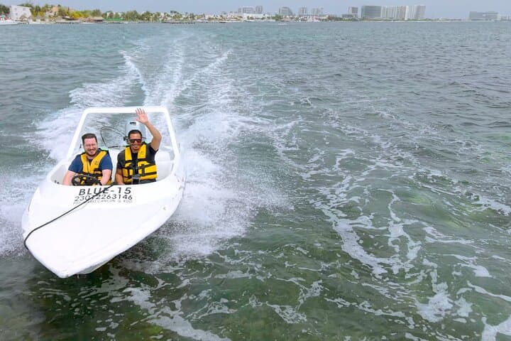 Captain Your Own Speedboat on Cancun's Nichupte Lagoon photo 6