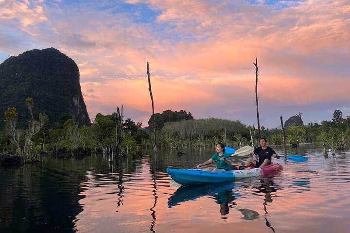 Klong Root Jurassic World Kayaking & Swimming — Krabi Emerald Lagoon Day Tour