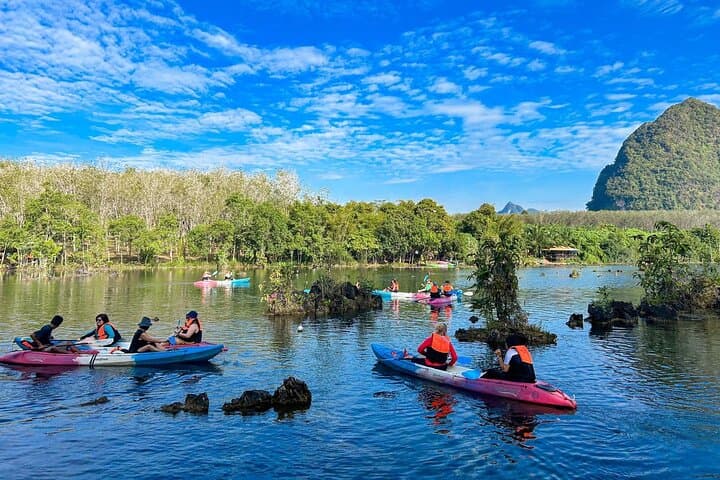 Klong Root Jurassic World Kayaking & Swimming — Krabi Emerald Lagoon Day Tour photo 3