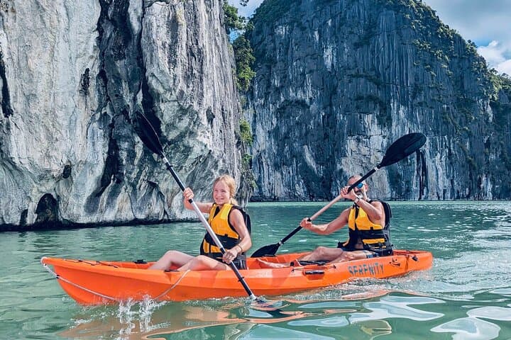 Luxury Day Cruise to Lan Ha Bay & Cat Ba from Hanoi — Kayak, Swim, Bike photo 4