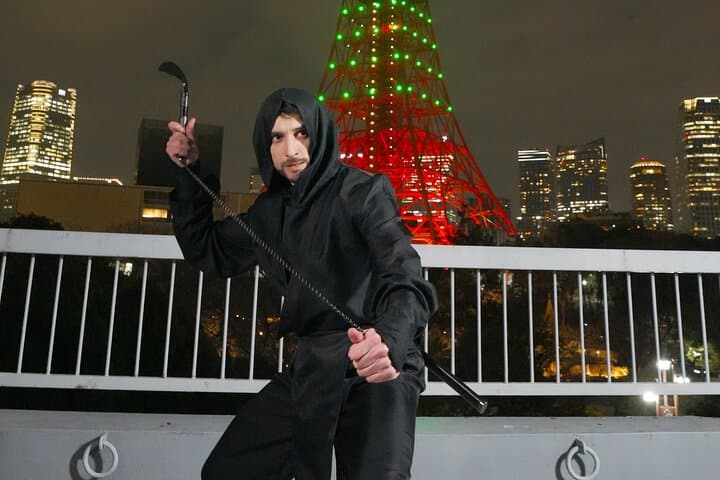Samurai, Ninja & Geisha Video Shoot at Tokyo Tower — Costume Experience with Keepsake Video