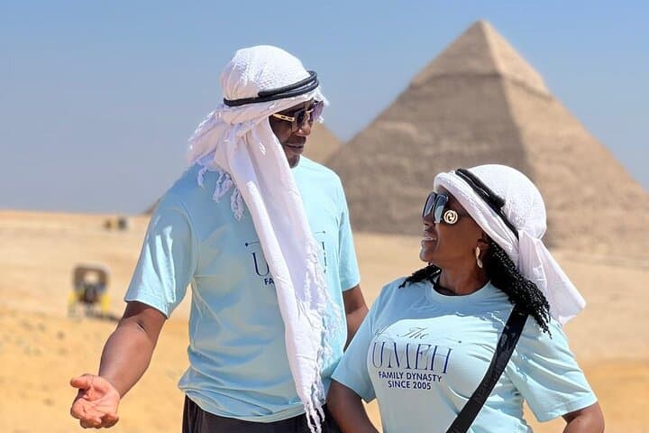 Giza, Saqqara & Memphis Day Tour: Pyramids, Sphinx & Camel Ride with Egyptologist photo 3