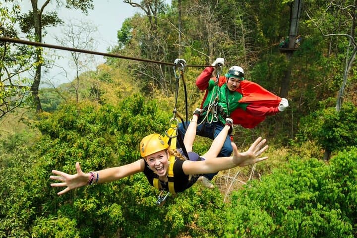 Chiang Mai Jungle Flight Zipline Coaster — Thailand’s Longest Jungle Roller Coaster photo 2