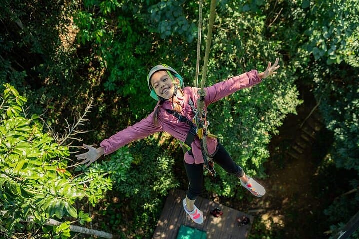 Chiang Mai Sky Hawk Zipline: 18–33 Canopy Lines, Sky Bridges & Abseils