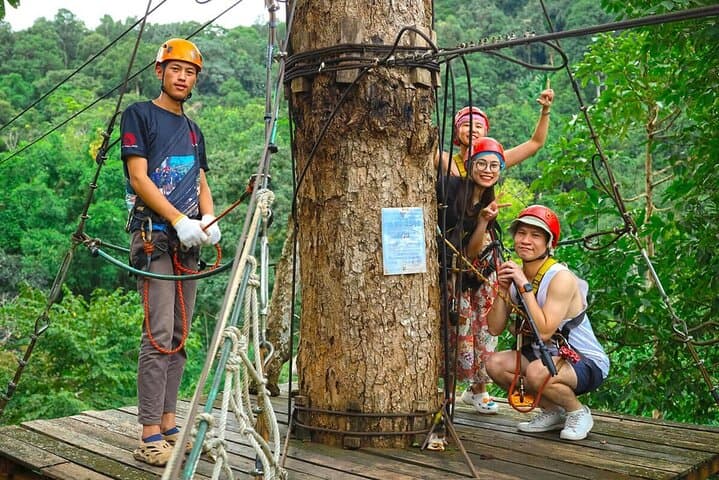 Chiang Mai Sky Hawk Zipline: 18–33 Canopy Lines, Sky Bridges & Abseils photo 5