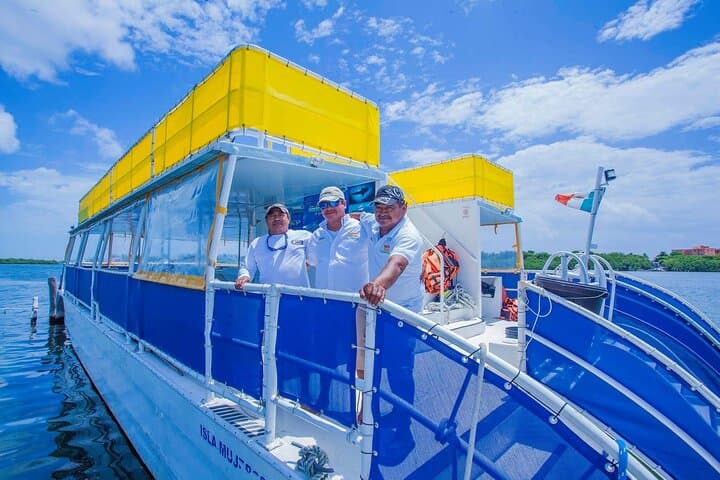 Private Catamaran to Isla Mujeres — Snorkel, Beach Lunch & Open Bar from Playa del Carmen photo 4