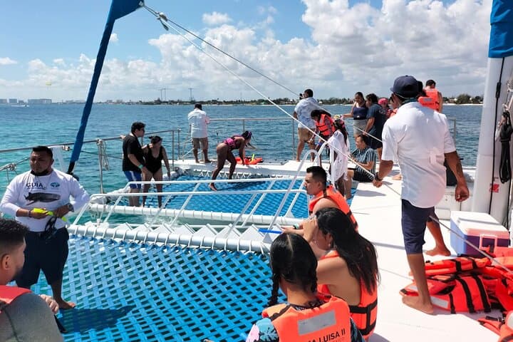 Private Catamaran Sailing to Isla Mujeres: Day Cruise from Playa del Carmen photo 1