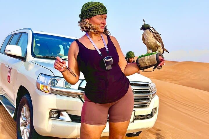 Dubai Desert Safari: Sunset Photoshoot, BBQ Dinner & Camel Ride photo 3