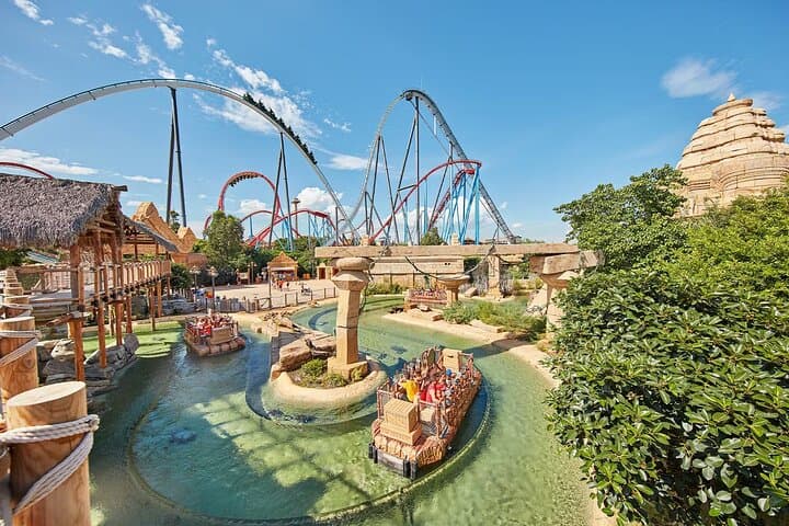 PortAventura + Ferrari Land: Red Force, Rides and Family Days in Salou