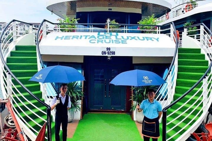 Ha Long Bay Day Cruise: Luxury Heritage Day Trip from Tuan Chau Marina photo 2