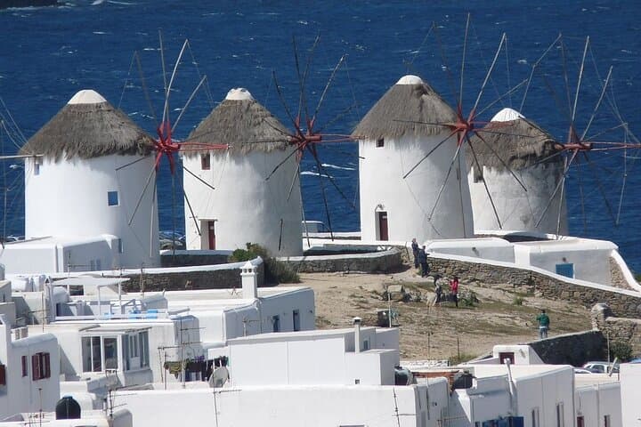 Customizable Mykonos Island Tour: Armenistis Lighthouse, Elia & Ornos in 1–3 Hours
