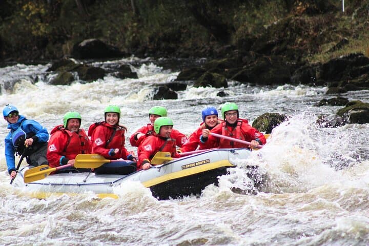 White Water Rafting on the River Tay from Aberfeldy: Half-Day Adventure to Grandtully