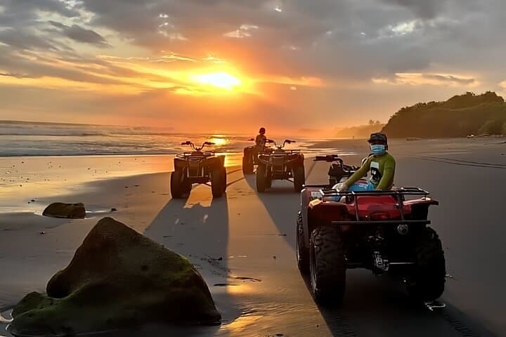 Bali ATV Ride on the Beach & Rice Field Village Tour — 2-Hour Quad Bike Adventure in Tabanan photo 1