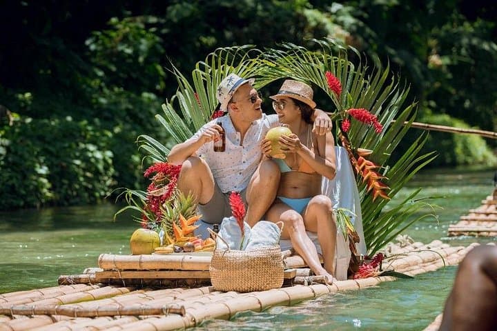Martha Brae Bamboo River Rafting: Scenic 3-Mile Raft Tour from Falmouth, Jamaica photo 2