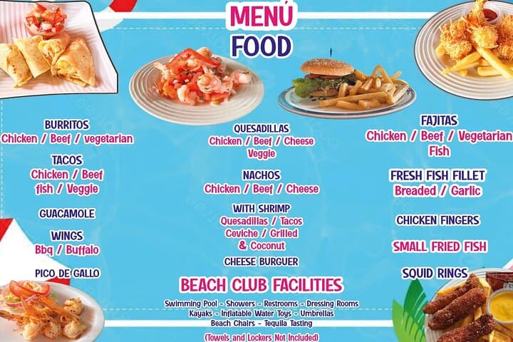 Chula’s Beach Club Cozumel — All‑Inclusive Day Pass with Round‑Trip Transport photo 2