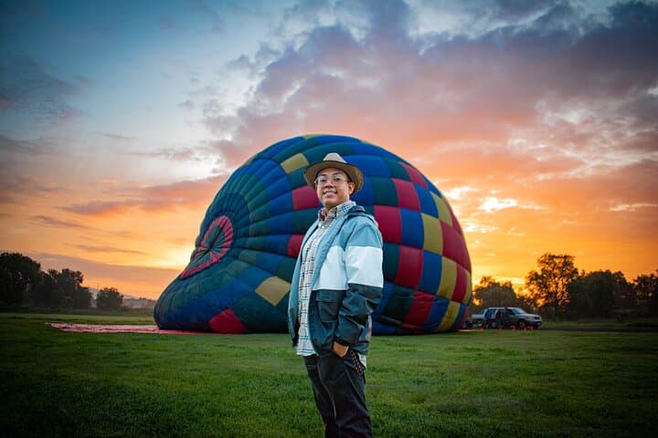 Sunrise Hot Air Balloon Over Teotihuacan: Cave Breakfast & Pyramid Views photo 4