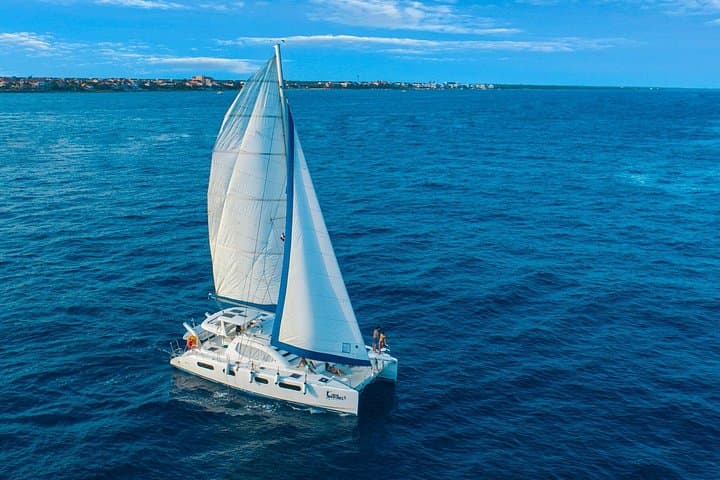Sail to Inah Reef: Riviera Maya Catamaran Snorkel with Lunch & Open Bar photo 6