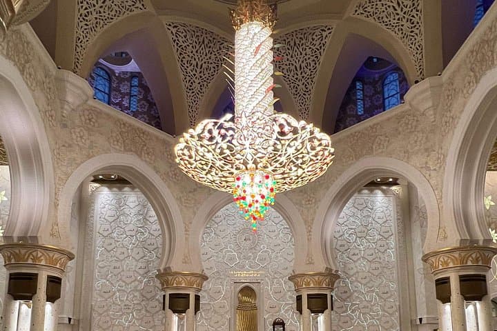 Sunset Visit to Sheikh Zayed Grand Mosque — Abu Dhabi Cultural Tour from Dubai photo 3