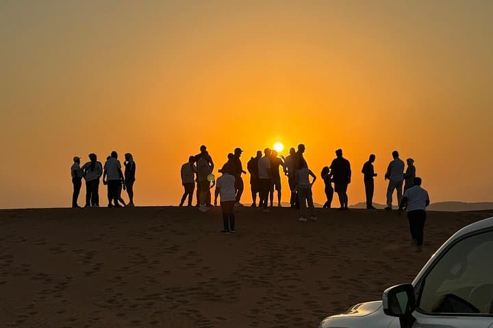 Private Morning Desert Safari in Dubai’s High Red Dunes — Dune Bashing & Sandboarding photo 2