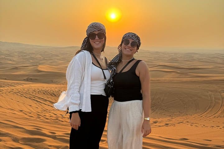 Private Morning Desert Safari in Dubai’s High Red Dunes — Dune Bashing & Sandboarding photo 3