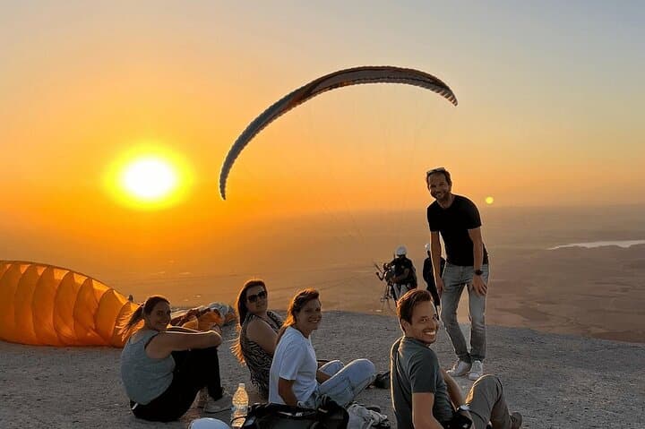 Tandem Paragliding Over the Atlas Foothills Near Marrakech photo 2