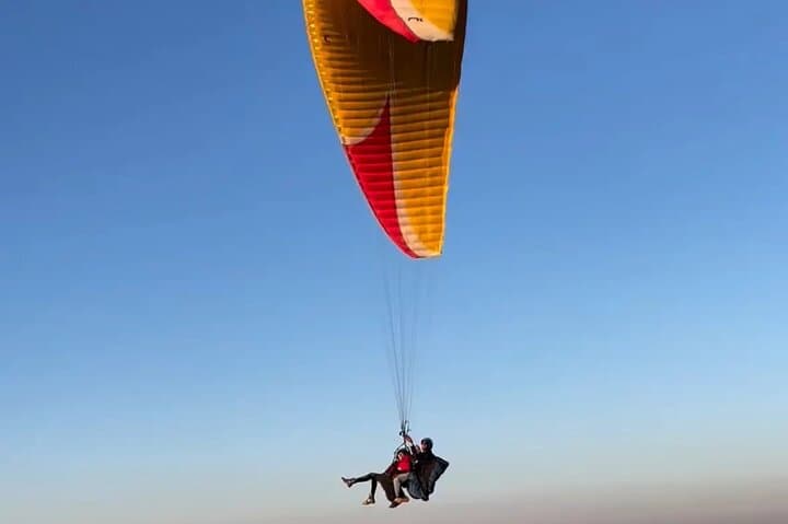 Tandem Paragliding Over the Atlas Foothills Near Marrakech photo 3