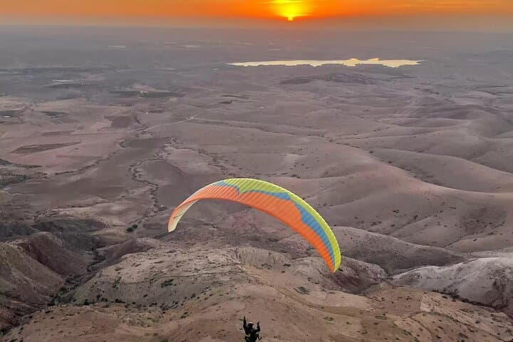 Tandem Paragliding Over the Atlas Foothills Near Marrakech photo 5