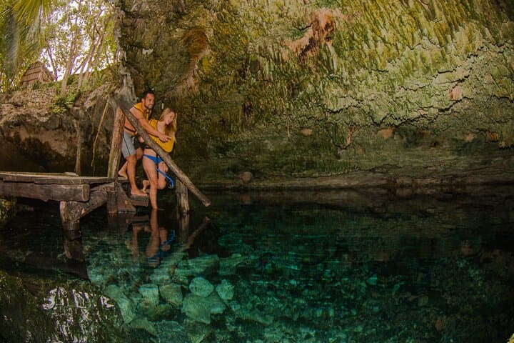 Tulum Mayan Ruins and Cenote Adventure: Ruins, Reef-Swim & Jungle Cenote photo 6