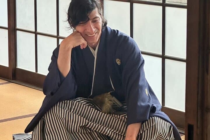 Fukuoka Sake Tasting & Traditional Tea Class — Kimono, Ikebana, Bonsai (3-hr) photo 2