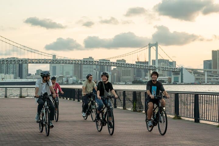 Tokyo Bay Sunset E-Bike Tour: Tsukiji To Odaiba Night Views photo 4