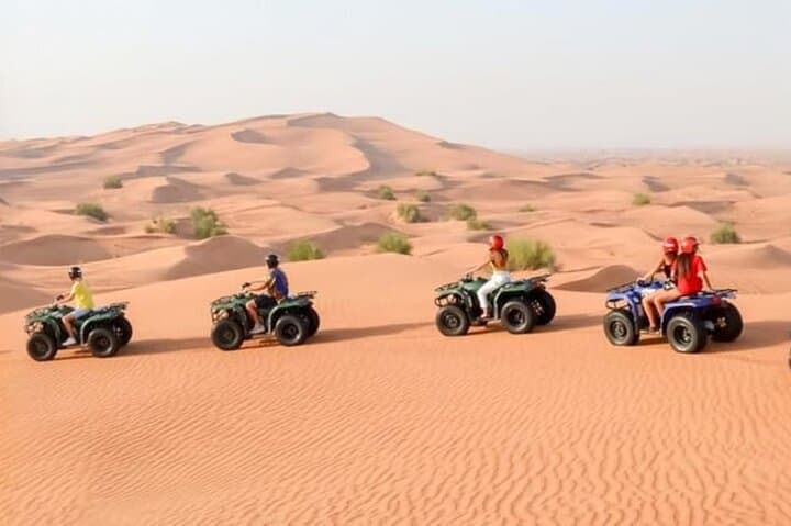 Abu Dhabi Quad Biking: Dune-Riding & Desert Camp Adventure photo 2