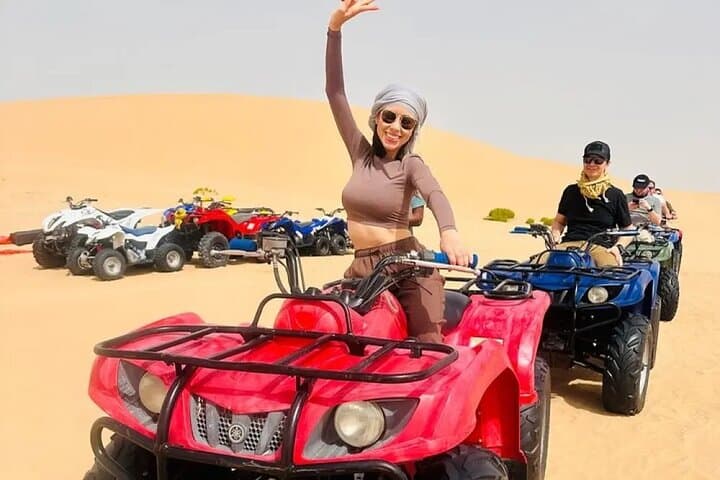 Abu Dhabi Quad Biking: Dune-Riding & Desert Camp Adventure photo 6