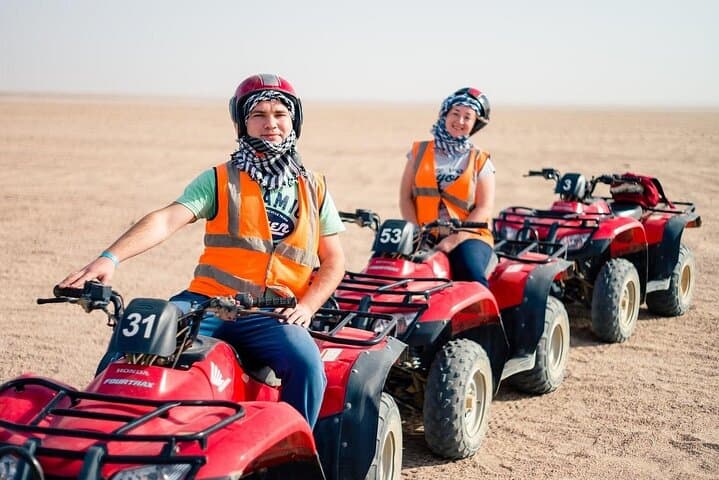 Hurghada Super Safari: Quad Biking, Camel Trek & Bedouin BBQ Under the Stars