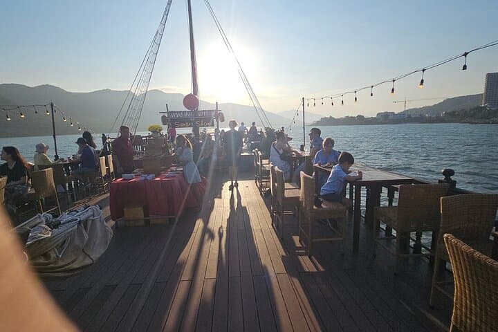 Nha Trang Sunset Dinner Cruise: Evening Junk Boat with 5-Course Seafood photo 6