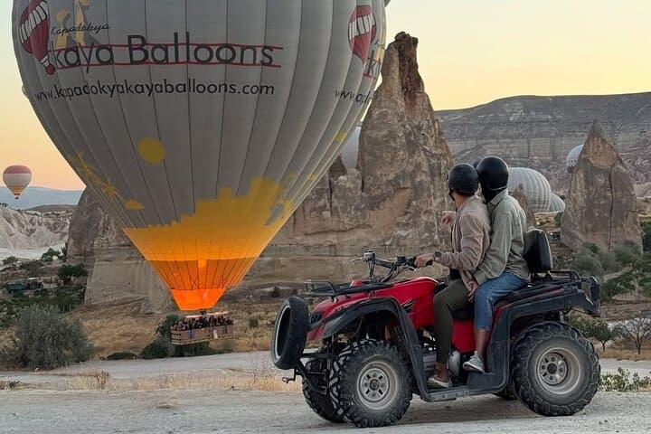 Cappadocia Sunrise ATV Tour Beneath Floating Balloons