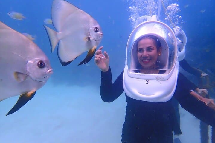 Semporna Sea Walking: Dry-Head Dive with Underwater Photography photo 2